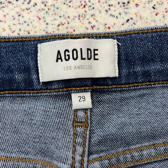 Agolde Sophie High Rise Skinny Crop Jeans in Tame Size 29 - Picture 9 of 10